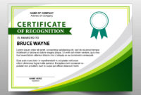 Free A4 Certificate Template 06 | Free Template Design Within Landscape Certificate Templates