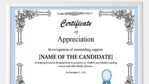 Free Certificate Template 9+ Free Word, Pdf Documents Throughout Certificate Of Recognition Word Template