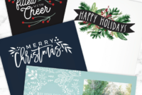 Free Christmas Card Template Ideas | Somewhat Simple With Free Holiday Photo Card Templates