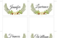 Free Christmas Printable Place Cards Pinkwhen | Printable Inside Professional Christmas Table Place Cards Template