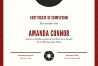 Free, Custom Printable Certificate Of Completion Templates Inside Class Completion Certificate Template
