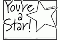 Free Downloadable Pdf Certificates & Awards Teachnet With Quality Star Certificate Templates Free