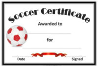 Free Editable Soccer Certificates Customize Online With Regard To Player Of The Day Certificate Template