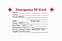 Free Emergency Contact Card Template Uk ~ Addictionary With Best Emergency Contact Card Template