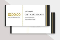 Free Fancy Gift Certificate Template Word (Doc) | Psd Intended For Gift Certificate Template Indesign