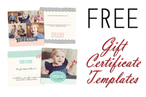 Free Gift Certificate Photoshop Templates From Birdesign Pertaining To Gift Certificate Template Photoshop