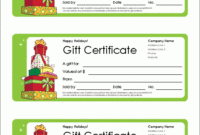 Free Gift Certificate Template And Tracking Log Inside Small Certificate Template