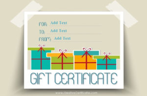 Free Gift Certificate Templates You Can Customize Inside Magazine Subscription Gift Certificate Template
