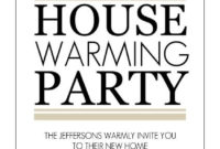 Free Housewarming Invitations Printable | Housewarming Regarding Quality Free Housewarming Invitation Card Template