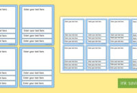 Free! Make Your Own Playing Cards Card Game Template In Card Game Template Maker