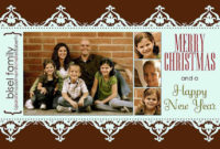 Free Photoshop Christmas Card Template For Photographers With Regard To Printable Free Photoshop Christmas Card Templates For Photographers