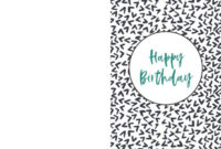 Free Printable Birthday Cards | Paper Trail Design | Happy Pertaining To Foldable Birthday Card Template