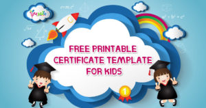 Free Printable Certificate Template For Kids ⋆ بالعربي نتعلم Intended For Printable Free Kids Certificate Templates