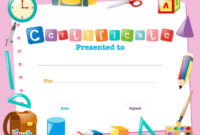 Free Printable Certificate Template For Kids ⋆ بالعربي Within Free Kids Certificate Templates