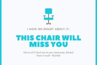 Free, Printable Farewell Card Templates To Personalize For Professional Sorry You Re Leaving Card Template