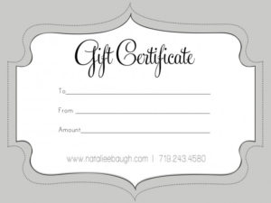 Free Printable Gift Certificate Template ~ Addictionary Inside Best Printable Gift Certificates Templates Free