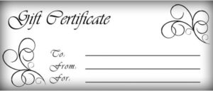 Free Printable Gift Certificate Template | Gift Certificate In Fillable Gift Certificate Template Free