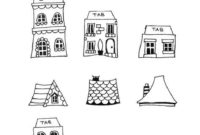 Free Printable House Templates Papercraft Inspirations In 11+ Free Moving House Cards Templates