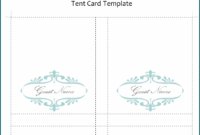 Free Printable Tent Card Template | Bogiolo Intended For Free Free Printable Tent Card Template