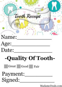 Free Printable Tooth Fairy Letters Real Advice Gal | Tooth Within Free Tooth Fairy Certificate Template