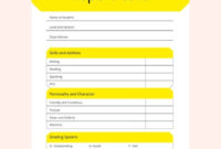 Free Student Report Card Template Psd | Illustrator Inside Free Character Report Card Template