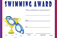 Free Swimming Certificates, Printable Swimming Certificate Throughout Free Free Swimming Certificate Templates