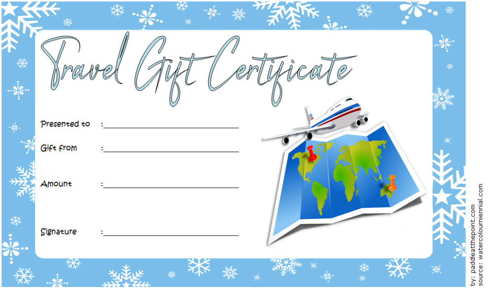 Free Travel Gift Certificate Template (1) Templates Within Free Travel Gift Certificate Template