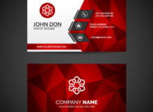 Free Vector | Business Card Template For Quality Buisness Card Templates