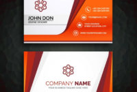 Free Vector | Business Card Template In Designer Visiting Cards Templates