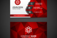 Free Vector | Business Card Template In Printable Company Business Cards Templates