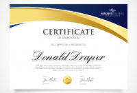 Free Vector | Elegant Appreciation Certificate Template Within In Appreciation Certificate Templates