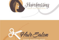 Free Vector | Hair Salon Business Card For Hairdresser Business Card Templates Free