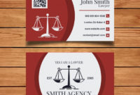 Free Vector | Lawyer Business Card Template Inside Best Legal Business Cards Templates Free