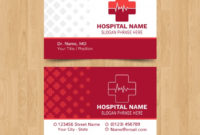 Free Vector | Medical Business Card Template With Modern Style Inside Medical Business Cards Templates Free