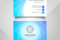 Free Vector | Medical Business Card Template With Modern Style With Regard To Medical Business Cards Templates Free