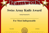 Funny Employee Award 600×457 Pixels | Funny Awards Within Funny Certificates For Employees Templates