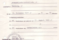 German Death Certificates From Germany Regarding Death Certificate Translation Template