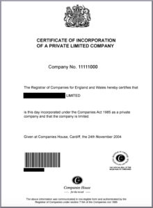 Get A Copy Of My Certificate Of Incorporation In Free Share Certificate Template Companies House