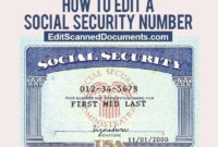 Get New Fake Social Security Card Number Template Fill Intended For Best Social Security Card Template Free