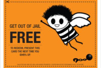 Get Out Of Jail Free! Best Valentine'S Day Gift Ever For Get Out Of Jail Free Card Template