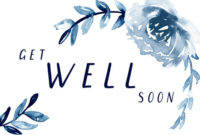 Get Well Soon Card Stock Photos And Royalty Free Images Intended For Printable Get Well Soon Card Template