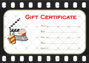 Go To Movie Gift Certificate Template Gct For Movie Gift Certificate Template