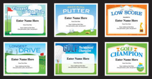 Golf Certificates | Golfing Award Templates Golf Team Tournament With Professional Golf Certificate Templates For Word