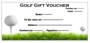 Golf Gift Certificate Template (4) Templates Example Inside Golf Certificate Templates For Word