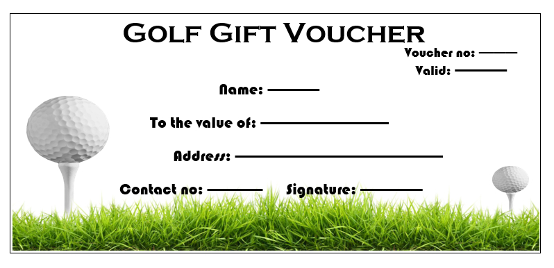 Golf Gift Certificate Template (4) Templates Example Pertaining To Professional Golf Gift Certificate Template