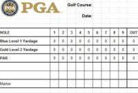 Golf Scorecard Template Excel | Golf Scorecard, Golf Score Regarding Free Golf Score Cards Template