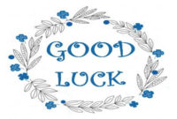 Good Luck Card Template: 13 Templates That Bring Good Luck In Good Luck Card Template