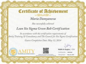 Green Belt Certificate Template 4 Best Templates Ideas For With Green Belt Certificate Template