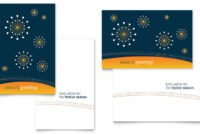 Greeting Card Templates Word &amp;amp; Publisher Free Downloads With Half Fold Greeting Card Template Word