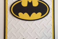 Handmade Batman Birthday Card | Birthday Card Template Within Printable Batman Birthday Card Template